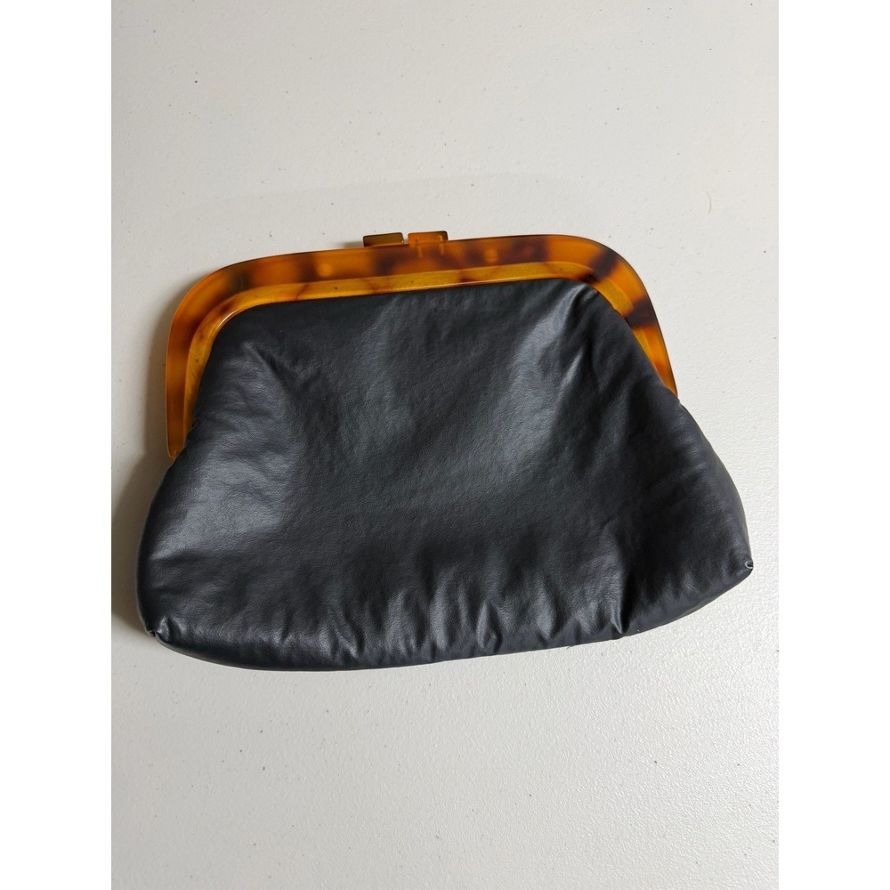 Salt Designs Kauai Hawaiian Faux Leather Resin Tortoise Clutch Purse Resort - Picture 2 of 9